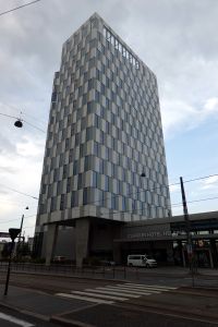 Také věž hotelu Clarion je přístupná, je tam vyhlídková restaurace